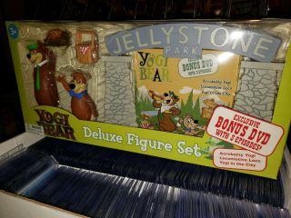Yogi Bear Deluxe Figure Set Bonus Dvd Episodes Jelltstone Park Hanna Barbera