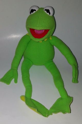 Kermit The Frog Plush Muppet Vision 3d Poseable Stuffed Animal Disneyland World