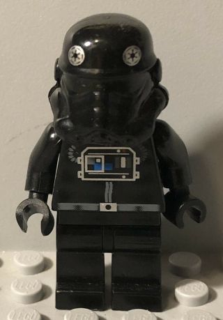 Authentic Lego Star Wars Tie Interceptor Pilot Minifigure 7659 8206 6206
