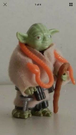Vintage 1980 Kenner Star Wars Empire Strikes Back Yoda Jedi Master