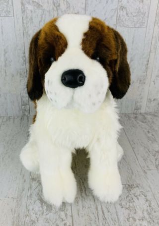 Douglas St Bernard Stuffed Puppy Dog Plush 16” Saint K
