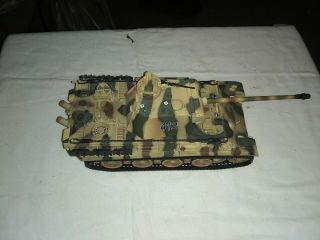 21st Century Toys Wwii German Panther Tank 413 Tan Camo 1/32 12 " L 4 5/8 " W X 4 "