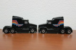 Hot wheels big rig,  twin semi trucks $8 shipped 3