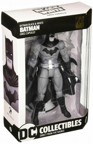 Batman 3 Dc Comics Collectibles Black & White Greg Capullo Action Figure Nib