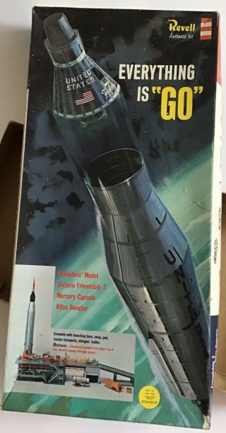 Revell Everything Is Go Friendship 7 Mercury Capsule Atlas Booster