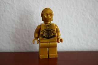 Lego Star Wars Minifig C - 3po - Pearl Gold W/ Pearl Gold Hands Sw161a Minifigure