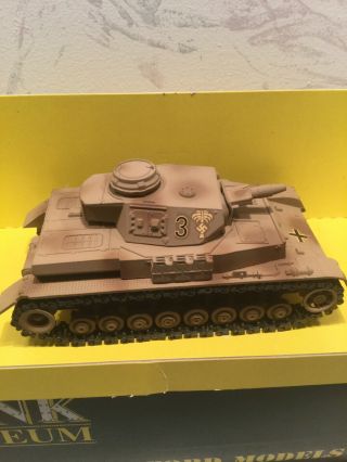 Solido Tank Museum 1:50 Scale German Panzer Iv Africa