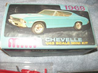 Amt 1968 Chevelle 1/43 Scale Mini Kit