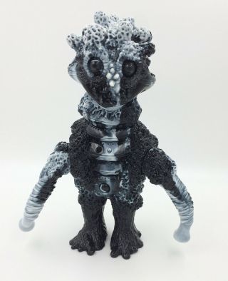 Marbled Maza By Zollmen,  Target Earth Sofubi Kaiju Vinyl Designer Toy Godzilla