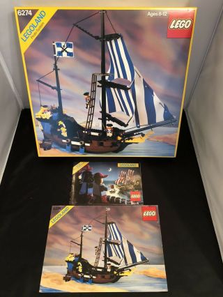 Lego 6274 Pirates Caribbean Clipper 99 Complete W/shooting Cannons,  Box