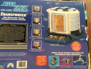 1993 Playmate Star Trek Next Generation Transporter Playset - Boxed
