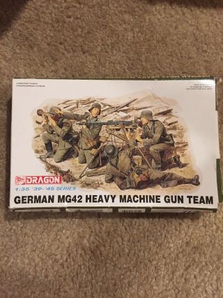 Dragon 1/35 German Mg42 Heavy Machine Gun Team Model Kit