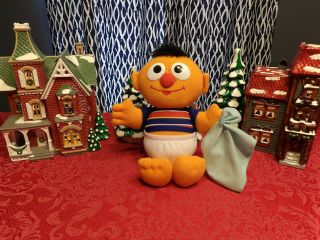 As Cute As A Cold Can Be Playskool Sesame Street Baby Sniffles Ernie Plush (2)