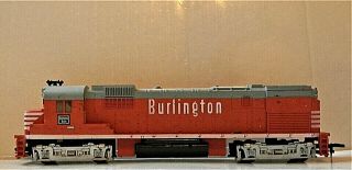Mantua Diesel Locomotive Alco C - 430 Red Burlington Powered Rd 4301 - Ho
