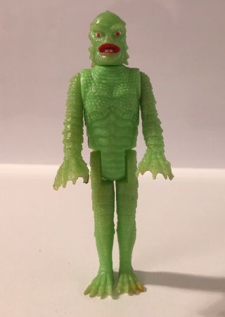 Vintage Remco Creature From The Black Lagoon Glow In The Dark Figure 1980