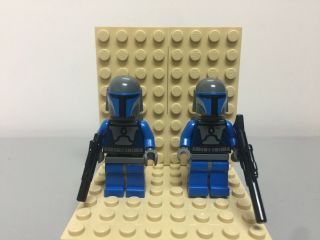 2 Lego Star Wars Mandalorian Minifigures From 7914