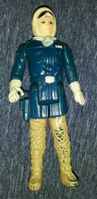 Vintage 1980 Star Wars Han Solo Hoth Action Figure Collectible Rare L@@k