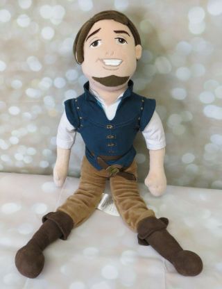 Disney Store Tangled 21 " Flynn Rider Plush Doll