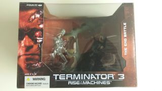 Mcfarlane 2003 Terminator 3 Rise Of The Machines Boxed Set Nib