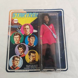 Star Trek Lt.  Uhura (mego,  1974) Action Figure,  Un - Punched,  Nip