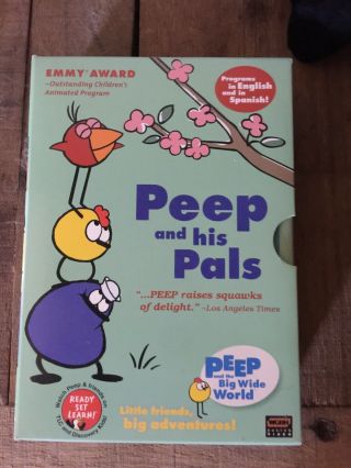 Peep & The Big Wide World (3) DVD Boxed Set with Quack Plush 3
