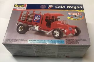 Revell Rc Cola Wagon.  Open Model Kit.  1/24 Scale.  Royal Crown Cola.