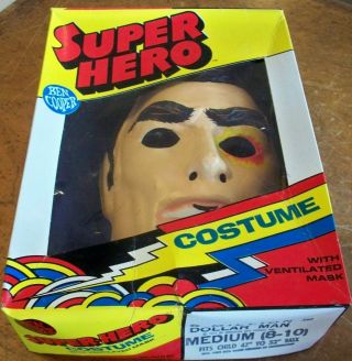 Ben Cooper 6 Six Million Dollar Man Halloween Costume 1974