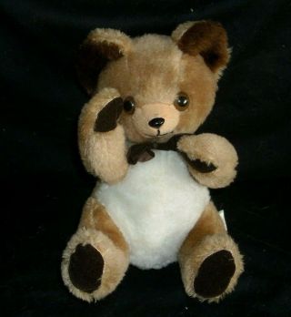 9 " Vintage 1979 Russ Berrie & Co Brown Teddy Bear Stuffed Animal Plush Toy 538