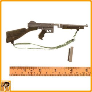 Alamo Scout - Thompson Submachine Gun & Mag - 1/6 Scale Cotswold Action Figures