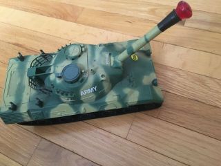 Vintage Echo Toys Remote Control Toy Tank Field Command 1984 Only