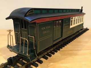 Bachmann G Scale Combine Car Pennsylvania Limited Cond.  With Lights