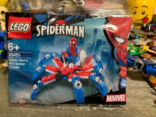 Lego 30451 Marvel Spider - Man - Mini Spider Crawler (promo Polybag) - Rare