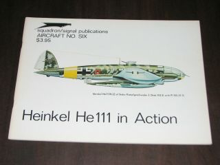Heinkel He 111 In Action Squadron Signal Aircraft 6