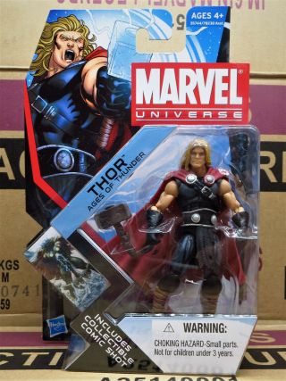Ages Of Thunder Thor Marvel Universe Series 4 1 3.  75” Action Figure