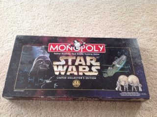 Star Wars 1997 Monopoly Limited Collectors 20th Anniversary Edition
