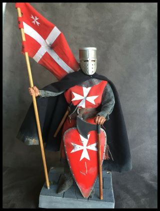 Custom 12” Knight Of The Order Of Malta 1/6 Scale Figure.