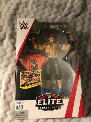 Wwe Wwf Classic Mattel Elite 60 John Cena Wrestling Action Figure Toy