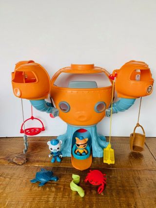 Fisher - Price Octonauts Octopod Playset 100 Complete With Kwazii Barnacles