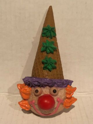 Baskin Robins Realistic Fake Play Food Rubber Mtc Party Ice Cream Cone Clown