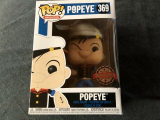 Funko Pop Popeye The Sailor Man 369 (special Edition)