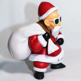 13CM Dragon Ball Christmas Master Roshi Anime Figure model figures doll toy 3