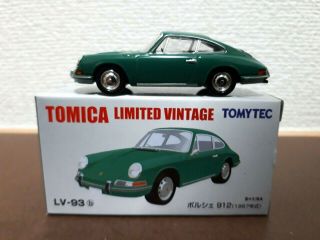 Rare Tomytec Tomica Limited Vintage Lv - 93b Porsche 912