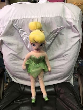 Disney Store 22” Plush Tinker Bell Doll