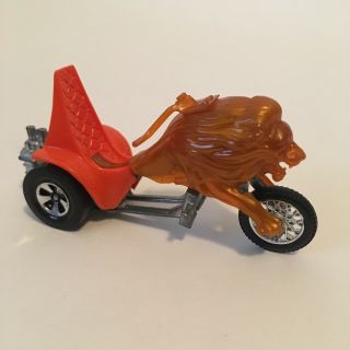 Hot Wheels Rrrumblers 1973 Centurion Motorcycle W/ Orange Seat