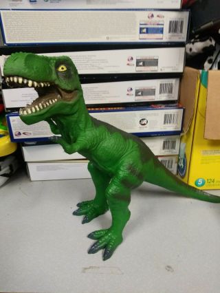 T - Rex Soft Rubber Dinosaur 12 Inches Tall