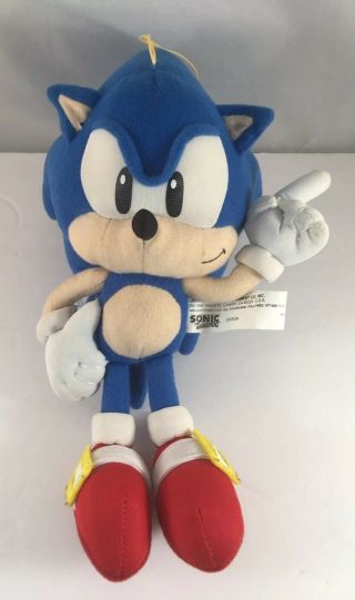 Ge Great Eastern Entertainment Sonic The Hedgehog Plush Stuffed Animal 10”
