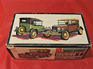 Vintage Amt 1927 Ford Touring T Parts Kit 1/25