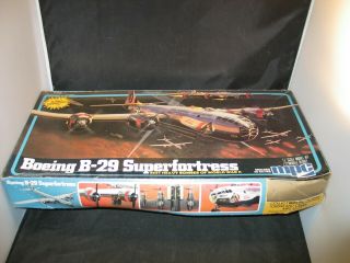 Mpc Boeing B - 29 " Fortress " 1:72 Scale Made In 1982 Kit 1 - 4501