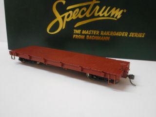 Bachmann Spectrum 27399 Painted Unlettered Flat Car On30 Scale Ln
