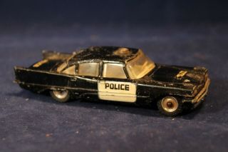 Vintage Dinky Toys Desoto Fireflite Police Car